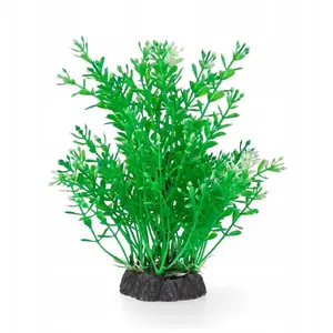 Dekoratīvais akvārija augs Terra Natura TN-44816 — zaļš plastmasas, sīklapots, 20 cm
