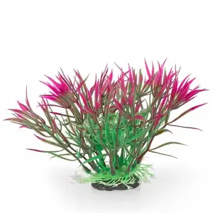 Akvārija dekoratīva auga Terra Natura Aqua Natura plastmasa violeta 12 cm tulpes formas zieds