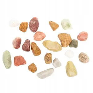 Polētas oļas NB Minerals Multicolor Pebble 10–20 mm akvārijam un terārijam — 5 kg