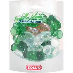 Glass Pearls ZOLUX Perełki szklane Seszele – decorative aquarium substrate beads