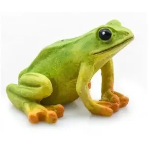 Akvārija dekors Terra Natura zaļā varde 5 cm – rotājoša sveķu figūra