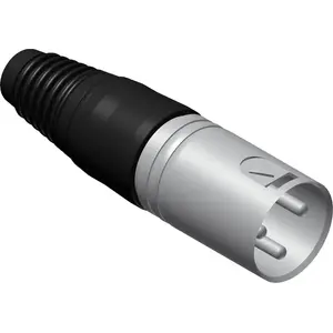 Набор штекеров микрофонных XLR male, Procab VC3MX-P — 3‑контактный XLR, 50 шт.