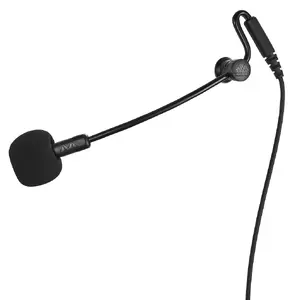 Datora mikrofons Antlion Audio ModMic Uni 2 Black — vadu 3,5 mm savienojums, jutība -36 dB, kabelis 2 m