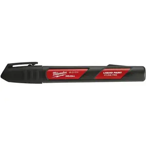 Eļļas marķieris melns MILWAUKEE 48223731 — melns eļļas marķieris izturīgām atzīmēm