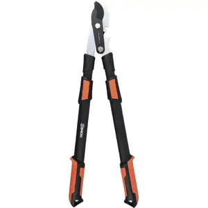 Garden pruning lopper Home It 92072 with curved side blade and telescopic handle
