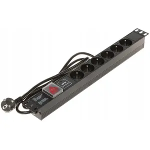 Сетевой фильтр Schneider Electric PD-6/R-SPD-1L с защитой от перенапряжения и 6 розетками