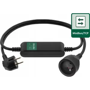 Barošanas pagarinātājs Netio KT NETIO pārvaldāms PowerCable Modbus 101E — pārvaldāms barošanas kabelis ar Modbus