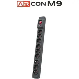 Удлинитель с защитой Arcon M9 9 розеток 5 м Photo 1