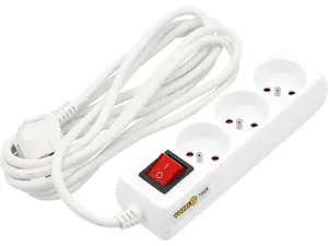 Power extension Vorel 72528, AC 230 V, 50 Hz, 1 piece