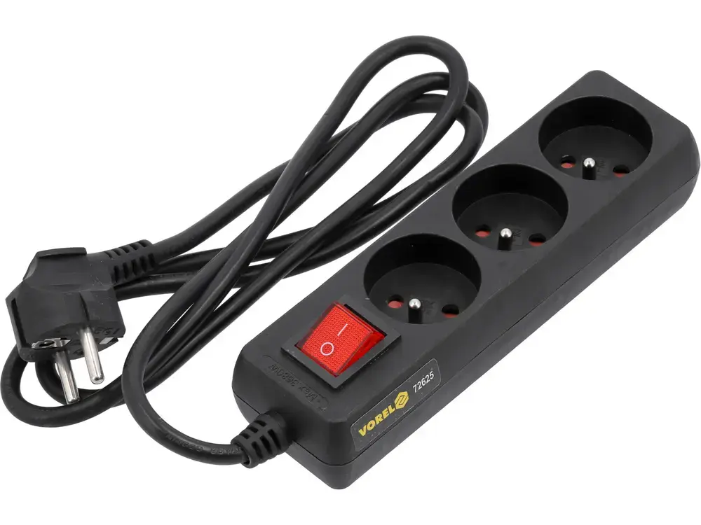 Vorel 72625 удлинитель 230 В 50 Гц Photo 2