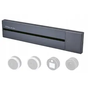 Power strip Triton VLP40G — surface-mounted, 4 outlets, grey