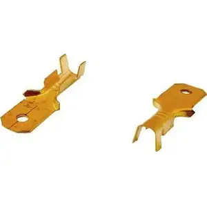 EPM crimp-on pin terminals set, model E-652-0021 — insulated insert 1–1.5 mm, shaft 0.8–6.35 mm, 10 pcs