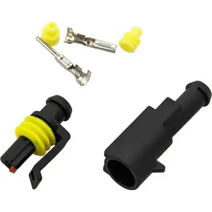 Single IP67 Hermetic Automotive Connector Block, No name, model 06867