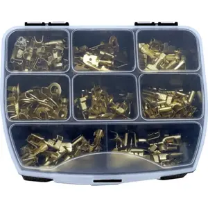 Crimp Terminal Kit BM S.P.A Zest. Końcówek Konektor Nieizol. 180 pcs BM01290/180