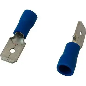 Crimp Ferrule Insulated EPM E-652-0002 for 1.5–2.5 mm² conductors, pin 0.8×6.35 mm, 10 pcs