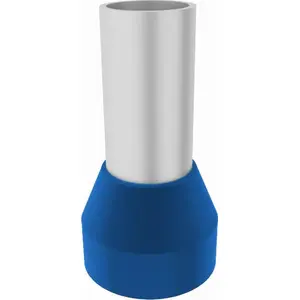 Insulated ferrule Elpromet E16-12 for 16 mm² cables, blue, pack of 10