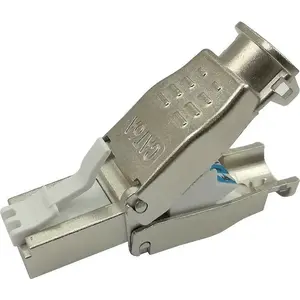 NETRACK Вилка RJ45 FTP/STP кат. 6A без инструментов, экранированный сетевой разъём