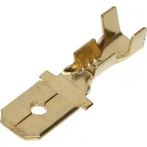 Male crimp connector KSW-6.3/2.5*P100 — No name, KSW-6.3/2.5*P100