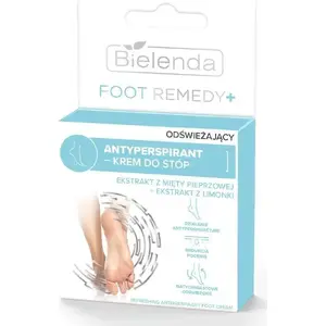 Антиперспирант-крем для стоп Bielenda Foot Remedy 50 мл — освежающий