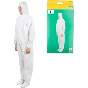 Disposable Coverall Wolfcraft L — single-use protective suit, size L
