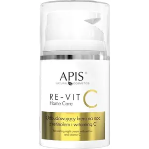 Ночной восстанавливающий крем APIS Re-Vit C Home Care с ретинолом и витамином C 50 мл