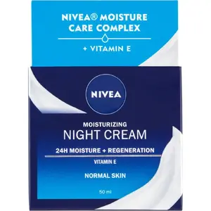 Nakts sejas krēms KANN NIVEA Moisturizing Night Cream 50 ml