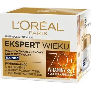 Ночной питательный антивозрастной крем L’Oreal Paris Ekspert Wieku 70+ 50 мл