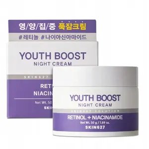 Naktskremas sejai KANN SKIN627 Youth Boost 50 g — intensīvs naktskrēms