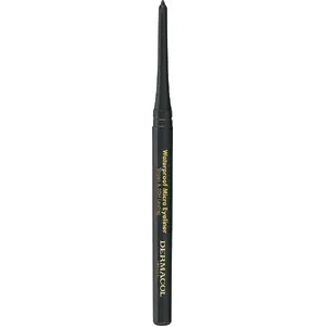 Acu zīmulis Alkotest DERMACOL Waterproof Micro 01 0,3 g — šķidra acu kontūrzīmuļa, smalks aplikators, ūdensizturīga
