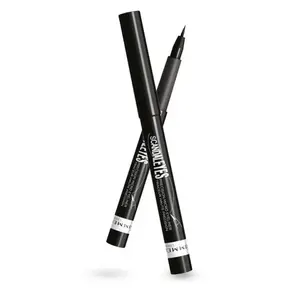 Eyeliner pencil Rimmel Scandaleyes Micro Eyeliner – Black (001), water-based formula