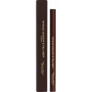 Eyeliner Pierre Rene Wings Maker Brown 0.5 g — liquid/gel eyeliner for winged makeup