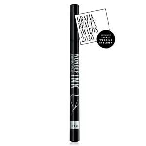 Liquid eyeliner Rimmel Wonder Ink Black — liquid formula, pencil-type dispenser, 1 pc