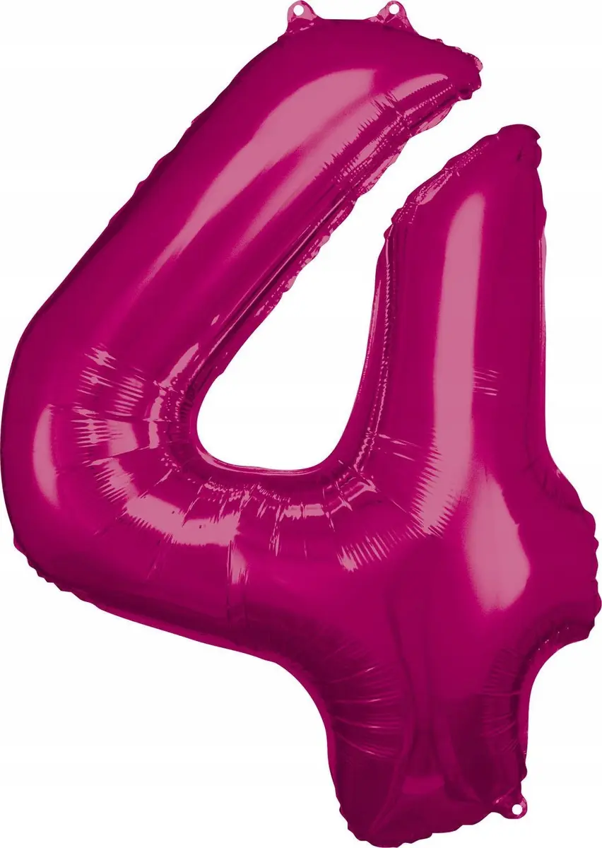 Spēļu balons AMSCAN 9907283, folija, rozā