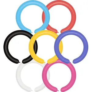 Шарики для моделирования Gemar Twister Mix D4, длина 140 см, диаметр 5 см, 100 шт.