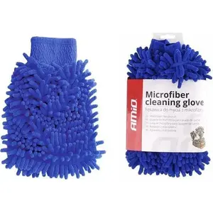 Microfiber Washing Glove Amio Cwash-09 — handheld cleaning glove, reusable microfiber for car and home
