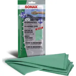 Microfiber Dust Cloth Sonax 40 x 50 cm — universal cleaning cloth