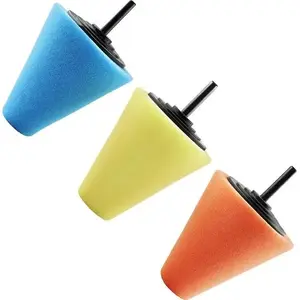 Wheel polishing sponge cone 3 pcs, Amio AMI-02518
