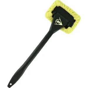 DUNLOP Window and Mirror Water Squeegee with Microfiber, Movable Head, model 2068718