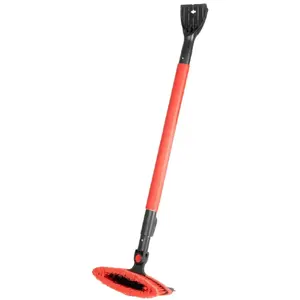 Ice and Snow Window Scraper Brush Amio AMI-04147 — Telescopic 98–134 cm with Water Squeegee