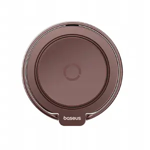 Magnetic Ring Baseus MagPro II with Stand Function — red-gold