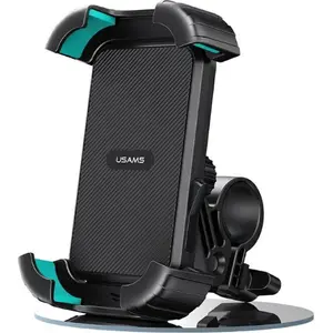 Phone Bike Mount usams Uchwyt rowerowy US-ZJ078 black — handlebar smartphone holder