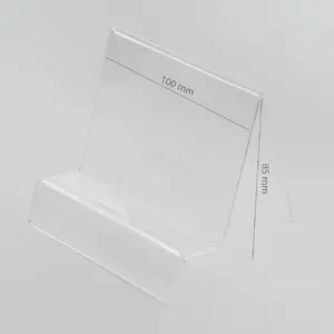Stand Partner Tele.com Vertical Plexi Price-Tab Holder for Navi/Tablet