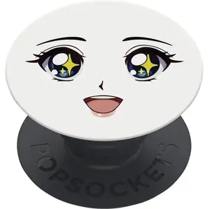 PopSockets Sparkle Eyes pasīvs turētājs mobilajam telefonam/viedtālrunim, melns un balts