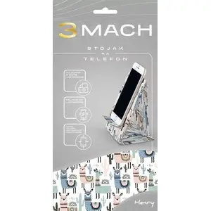 Phone stand HENRY model 3MACH — compact holder for smartphone, model 402688