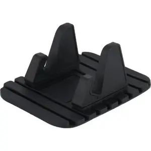 Car phone mount Hurtel universal silicone nano pad — black, model 61-uniw