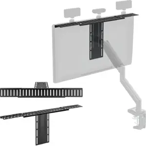 Monitor mount shelf Mozos VS1-L VESA — compact shelf for monitors with VESA mount