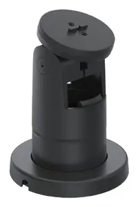 POS mount Ergonomic Solutions SpacePole Payment SpacePole Stack — Black composite, 101.4×139×101.4 mm