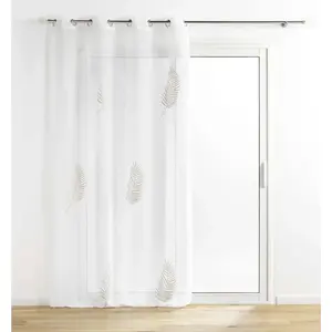 Штора Douceur d`Interieur PALMEOR 140 x 240 см — прозрачная занавеска для гостиной