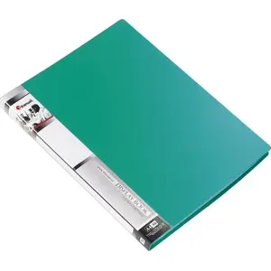 Папка для документов ARGO A4 с 30 файлами, зелёная