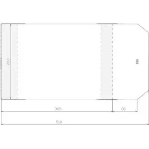 Protective Document Cover Sztapel adjustable 260×465 mm, pack of 50